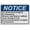 Warning Sign 1, variant on Industrial Caution Sign No Trespassing Sign 8 in" x 12 in" UV Resistant Indoor Outdoor Workplace Industrial Caution Warning Sign #329