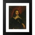 thumbnail image 2 of Jan van Noordt 15x18 Black Modern Framed Museum Art Print Titled - Portrait of Dionijs Wijnands, Merchant in Amsterdam (1664), 2 of 5