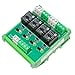 thumbnail image 3 of GAEYAELE Module de Relais 4 Canaux 1 SPDT Rail DIN Montage Interface 12V DC/AC Module de Relais (FY-T734-12VACDC), 3 of 4