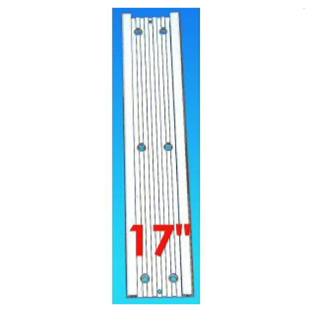 Bert's Custom Tackle Mounting Tracks - Buff Bright - 17