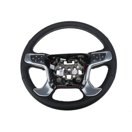 Steering Wheel - Compatible with 2015 - 2019 GMC Sierra 2500 HD 2016 2017 2018
