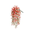 thumbnail image 2 of SLYNSHome Artificial Trailing Daisy Hanging Flowers, Realistic Silk Floral Vine Wall Ornament,Fake Greenery Garland For Patio, Porch, Wedding & Indoor Home Hanging Decor,Hot Pink, 2 of 6