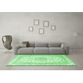thumbnail image 3 of Ahgly Company Indoor Rectangle Medallion Emerald Green Traditional Area Rugs, 7' x 10', 3 of 4