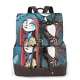 thumbnail image 1 of Goofa The Nightmare Before Christmas Pattern Leather Backpack Purse for Women Fashion Multipurpose Design Handbag Ladies Shoulder Bags Travel Backpack, 1 of 4