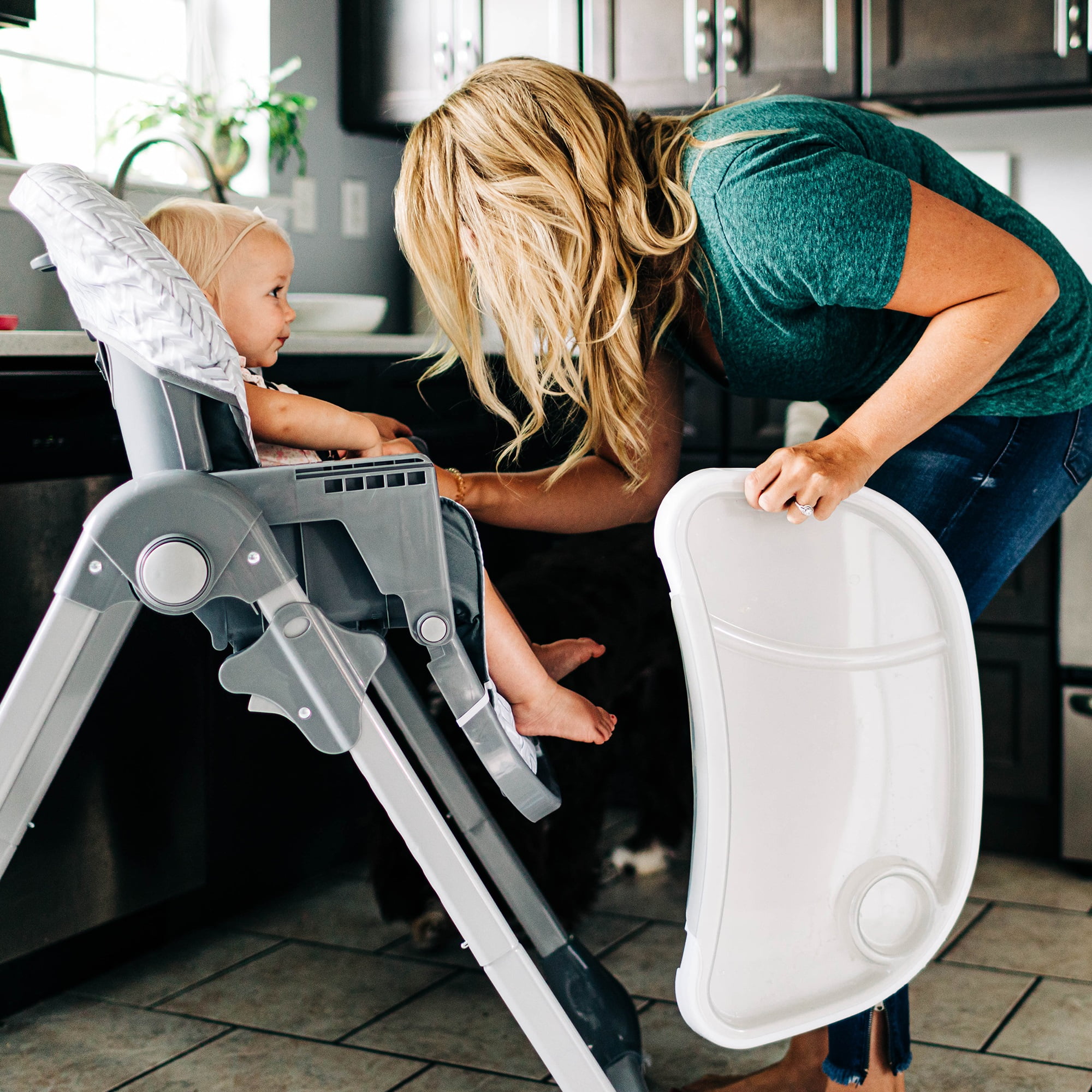 Safety 1st 3-in-1 Grow and Go High Chair, Birchbark, Toddler