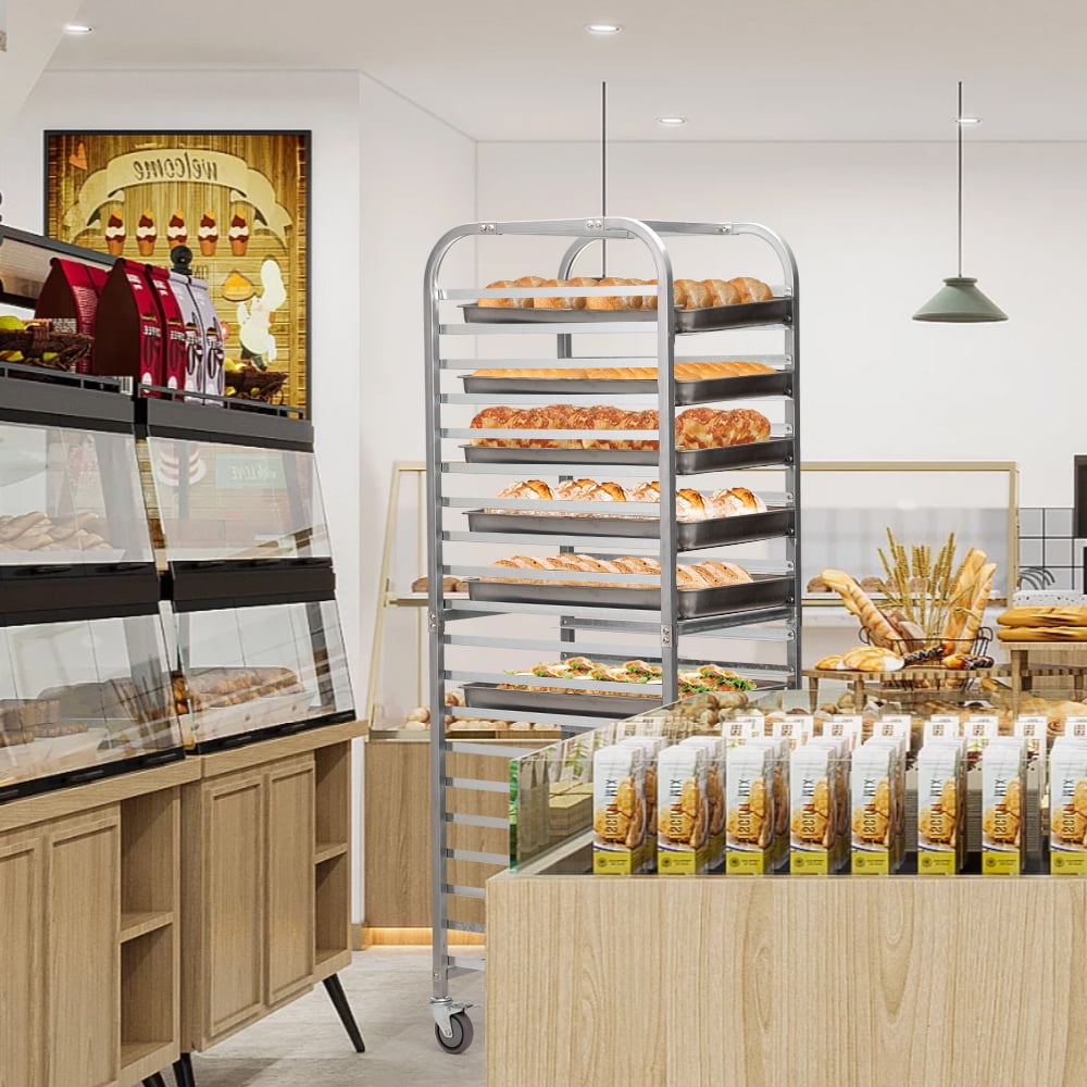 Crestware 20-tierアルミBunパンラック、26-inch by 20-inch by 69-inch Crestware 20-tierアルミBunパンラック、26-inch by 20-inch by 69-inch