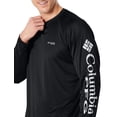 thumbnail image 3 of Columbia Terminal Tackle - Camiseta de manga larga para hombre, logotipo negro/gris frío, talla mediana Columbia 138826, 3 of 9