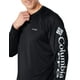 thumbnail image 3 of Columbia Terminal Tackle - Camiseta de manga larga para hombre, logotipo negro/gris frío, extragrande Columbia 138826, 3 of 9