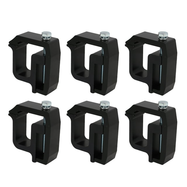 Truck Clamp, Durable Truck Topper Mounting 6 Set Tight Clamping Replacement for Raider for Pickup