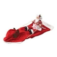 thumbnail image 4 of Pet Clothes Santa Riding Festive Outfit Holiday Apparel For Small Medium Large Puppies, 4 of 5