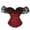 RD2, variant on Lingerie for Women Bodice Corset with Lace Up and Garters for Body Shaping and Support Green 3XL