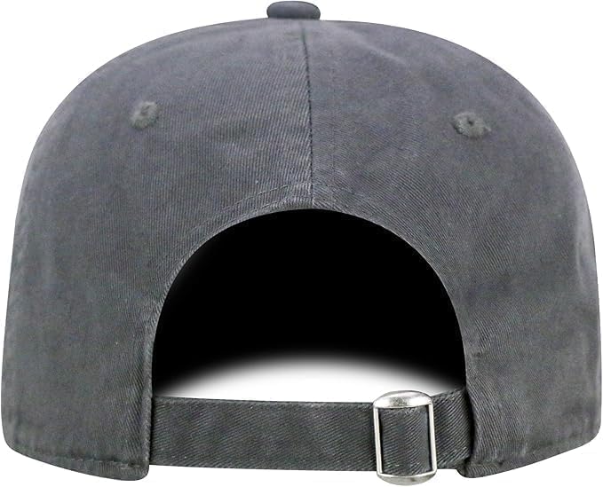 Brand New Collegiate Men's Florida Charcoal Team Name Arch Adjustable Hat, 100% Cotton, Embroidered Logos, Official School Colors, Blue