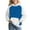 Blue, variant on Mercatoo Cute Hoodies for Girls and Boys Kids Oversized Long Sleeve Sweatshirts Casual Comfy Pullover Tops with Pocket