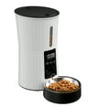thumbnail image 3 of PATPET Timed Automatic Cat Feeders--4L Programable Dry Food Dispenser for Cats and Small Medium Dogs 6 Meals with Desiccant Bag Dual Power supply 10S Voice Recorder with Stainless Steel Bowl, 3 of 6