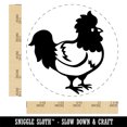 thumbnail image 2 of Proud Little Rooster Chicken Rubber Stamp for Scrapbooking Crafting Stamping - Large 1-1/4 Inch, 2 of 7