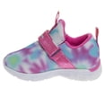 thumbnail image 3 of Disney Minnie Mouse Toddler Girls Light Up Sneakers, Fuchsia Multi, 6, 3 of 8