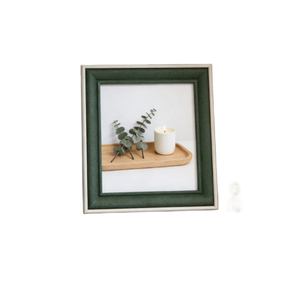 Niceminiwall Square Wooden Photo Frame for Nordic Style Hanging Wall Display Frame for Living