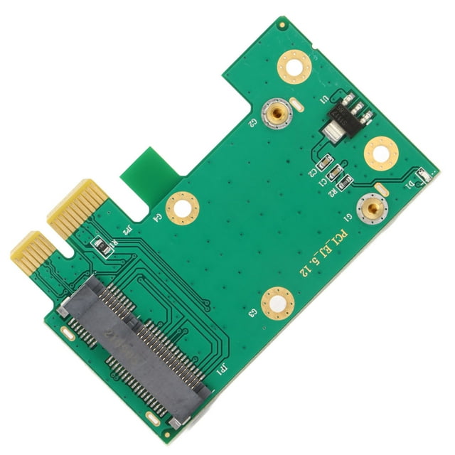 Mini PCIE vers PCIE pour Connecter la Carte Net Mini PCIE à la Emplacement PCIE sur la Carte Mère PC pour Ordinateur de Bureau