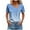 Light Blue, variant on My Orders Cute Summer Tops for Women, Cotton T Shirts Loose Basic Fitted Tees Set Womens Tops Dressy Casual Short Sleeve Tunic Women Clothing Tops