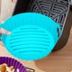 thumbnail image 1 of Teissuly Fryer Silicone Pot Fryer Accessories Fryer Silicone Liners Basket Kitchen Reusable Fryers Oven Accessories Round Silicone Liners Teissuly WER202401223388, 1 of 8