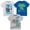 Gray/blue/white, variant on Blaze And The Monster Machines Pickle Crusher 3 Pack T-Shirts Toddler to Little Kid