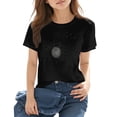 thumbnail image 3 of Grblisyd Shirts for Girls 10-12 Years Kids Loose Sunflower Printed Summer Graphic Tops Crewneck Short Sleeve Butterfly Tees, 3 of 6