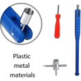 thumbnail image 3 of 3 Pcs Tire Valve Stem Puller Valve Core Wrench Tube Car Tire Repair Kit For Tyre Valve Repair Tool Nubic, 3 of 5
