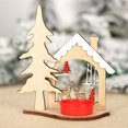 thumbnail image 4 of Matsuzay Adornos navideños de Decoración de Candelabro Brillo Pintado a mano Adorno Accesorios de fiesta Regalos de Año Nuevo Kits de decoración para fiestas Alce, 4 of 6
