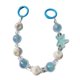 thumbnail image 4 of Llavero con dije para teléfono, llavero de coche, correa para la muñeca, decoración para bolso, dijes para bolso para mujer, recuerdos de fiesta, boda Azul, 4 of 8