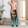 thumbnail image 6 of Lsque Chucky Print Men's Pajama Pants, Lounge Pant - Comfortable Home Wear,Elastic Waistband, Stylish Design-XX-Large, 6 of 9