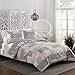 thumbnail image 3 of MODERN HEIRLOOM La Flor Quilt with 2 Shams, Patchwork Print 3-Piece All Seasons Quilt Set, Lightweight Coverlet Set, King Size, 3 of 4