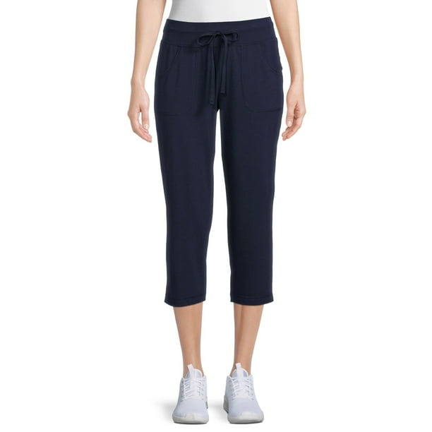 Athletic Works Women's Athleisure Core Knit Capri