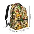 thumbnail image 2 of Fotbe Kittens With Maple Leaves Pattern Casual Backpack for School, Travel, and Outdoor Activities - Durable, Lightweight, and Comfortable, 2 of 5