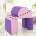 thumbnail image 2 of Infans 5 PCS Kids Climb & Crawl Activity Playset Soft Foam Block Toddler Play Structure, 2 of 7
