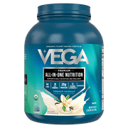 Vega One Organic All in One Shake, French Vanilla XL 58.1oz, 45 servings