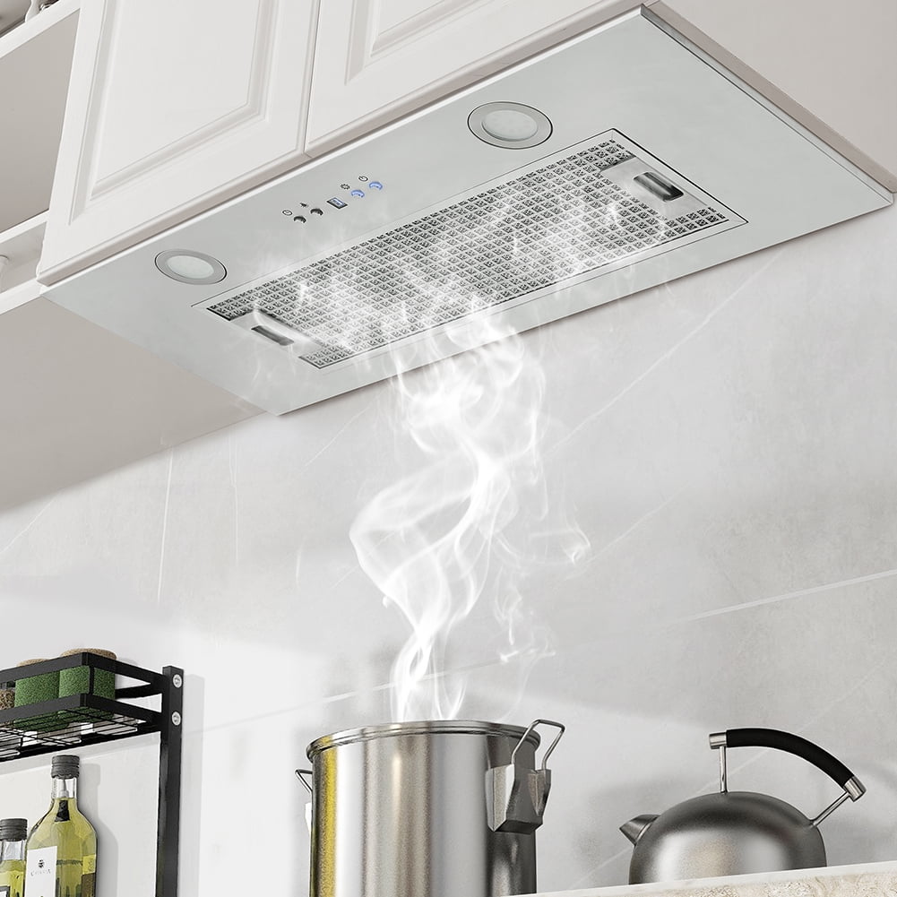 Kepooman Built-in/Insert Range Hood with 5 Levels Wind-force 1.5W LED Lamps, Remote Control Available, Silver Kepooman Built-in/Insert Range Hood with 5 Levels Wind-force 1.5W LED Lamps, Remote Control Available, Silver
