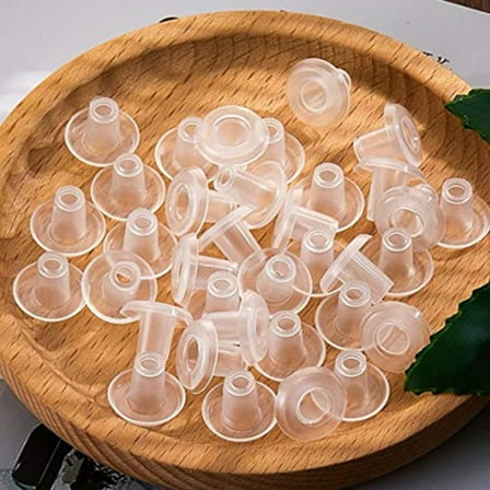 PBPBOX Vertical Blinds Bottom Rail Button Window Blind Cord Plugs 40Pcs