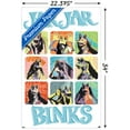 thumbnail image 3 of Star Wars: The Phantom Menace - Jar Jar Binks Grid Wall Poster, 22.375" x 34", 3 of 4