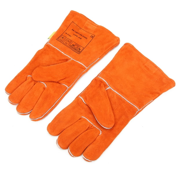 Guantes de soldador Jadeshay 35 cm Guantes ignífugos para profesionales