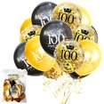 thumbnail image 2 of Globos SHUNTAI 100.º cumpleaños látex 12 pulgadas 15 unidades, 2 of 7
