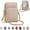 Gray, variant on Women's Touch Screen Messenger Bag, Small Touchscreen Phone Crossbody Bag, Anti-Theft Leather Messenger Rfid Phone Purse,Red,1