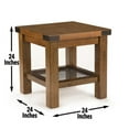 thumbnail image 5 of Hailee End Table Solid Wood+MDF - Oak, 5 of 5