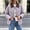 Purple, variant on Quilted Barn Jacket for Women Lightweight Corduroy Collar Button Front Puffer Jacket Fall Winter Casual Outerwear with Pockets Khaki S