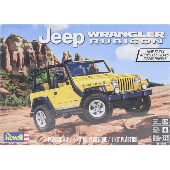 Plastic Model Kit-Jeep Wrangler Rubicon
