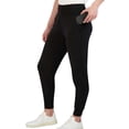 thumbnail image 2 of Sage Ladies' Pull On Jogger Pants with Pockets, Black XL, 2 of 3