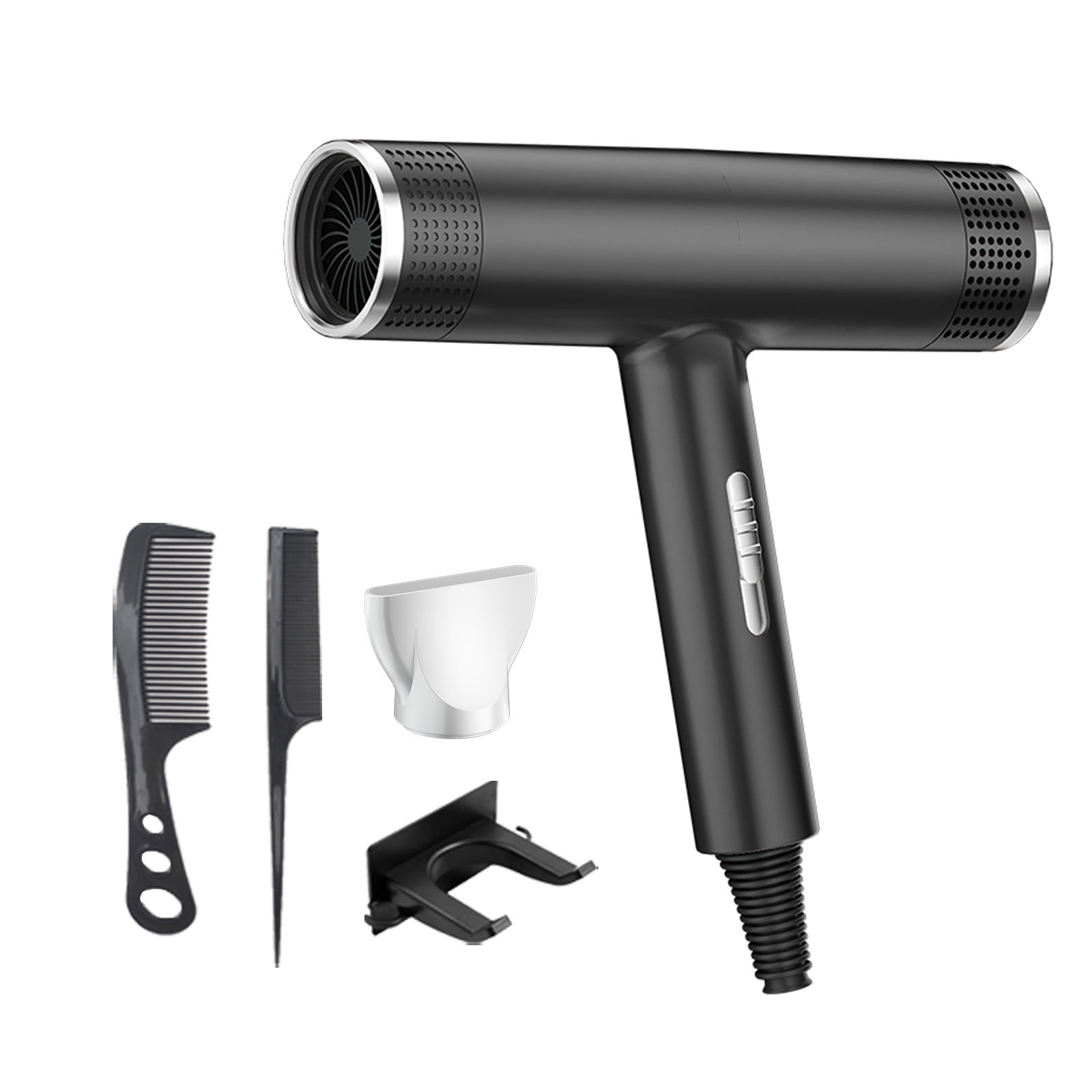 Ionic Hair Dryer, High Power Blow Dryer with Concentrator Nozzle, 3 Speed 3 Heat Settings, Lightweight Travel Design, Fast Drying, Overheat Protection, Salon Styler