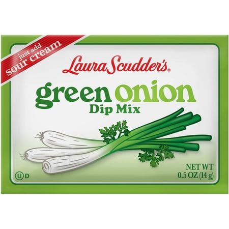 Laura Scudder Dip Mix Green Onion, 1 EA Packet (Pack of 12) 12