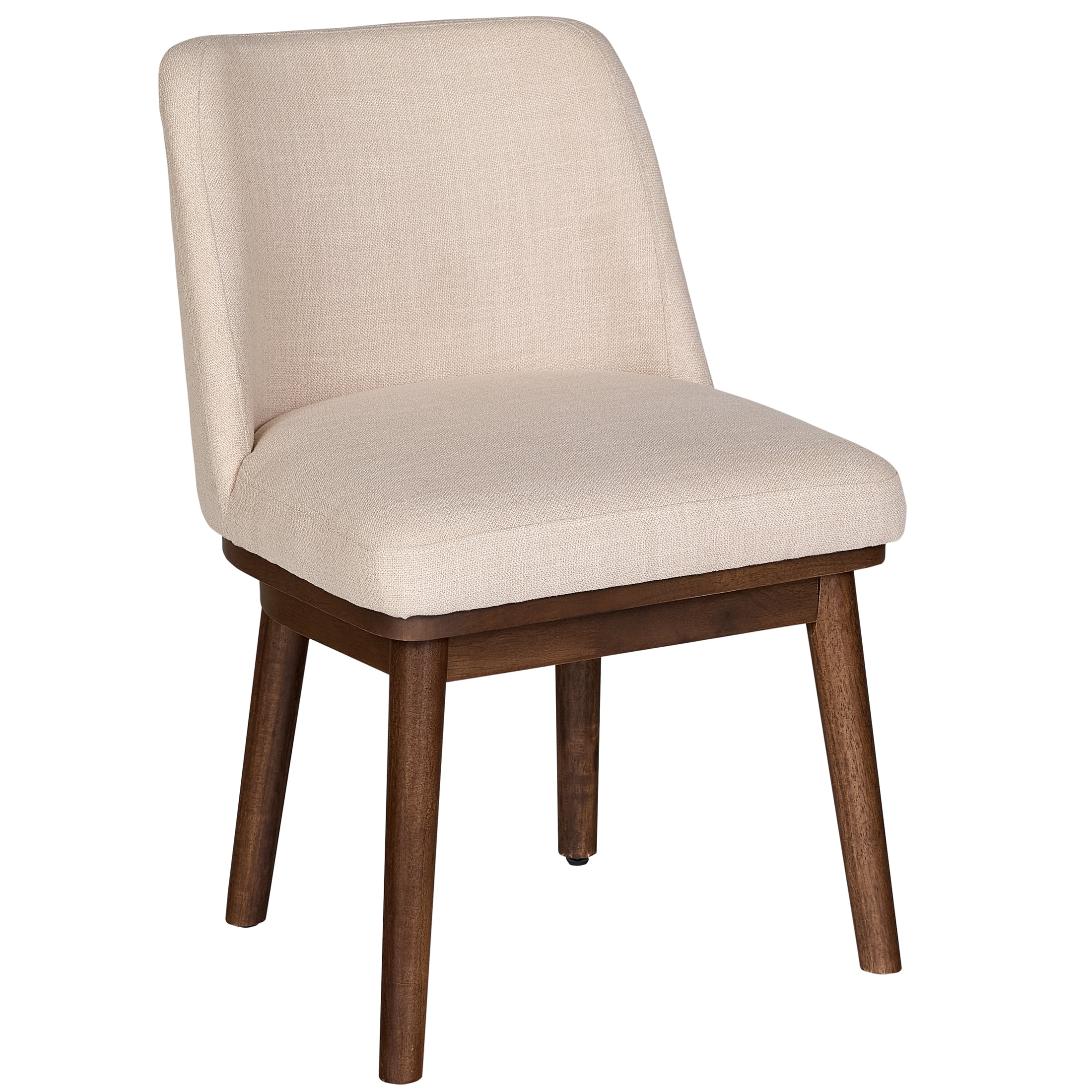 Better Homes & Gardens Springwood Dining Chair, Walnut Wood Finish, Set of 2