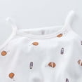 thumbnail image 5 of WAVSUF Girls Cotton Outfits 2 Piece Sleeveless Cami Tank Tops and Shorts Cartoon Print Lightweight Casual Summer Soft Sets Multicolor Size 2, 5 of 6
