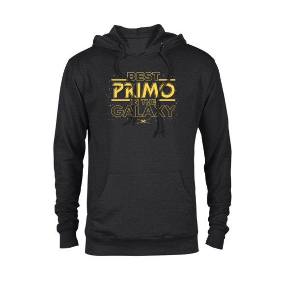 Star Wars Best Primo in the Galaxy Family Trip Spanish- Pullover Hoodie for Adults - Customized-Black